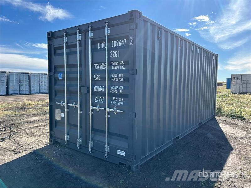 20 ft Standard Storage Container Saugojimo konteineriai