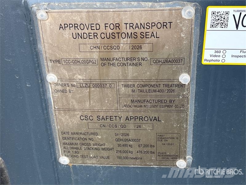 20 ft Standard Storage Container Soojakud