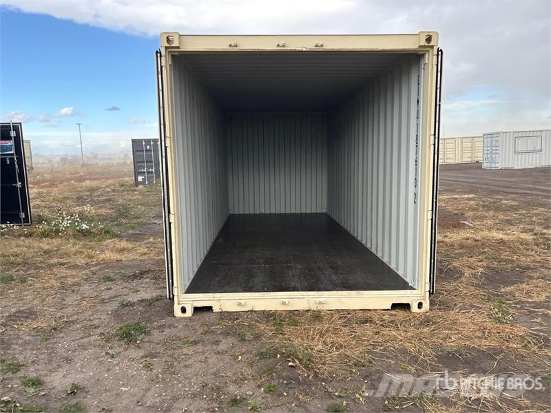 20 ft Standard Storage Container Uzglabāšanas konteineri