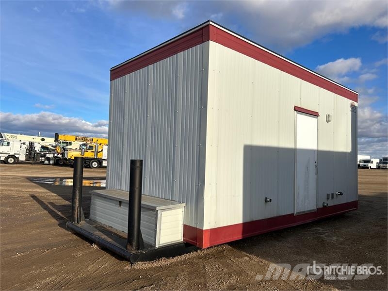 20 ft x 10 ft Skid-Mounted Sewer Shack w/Transfer Muud haagised