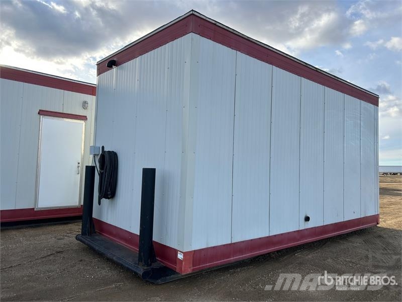 20 ft x 10 ft Skid-Mounted Sewer Shack w/Transfer Muud haagised