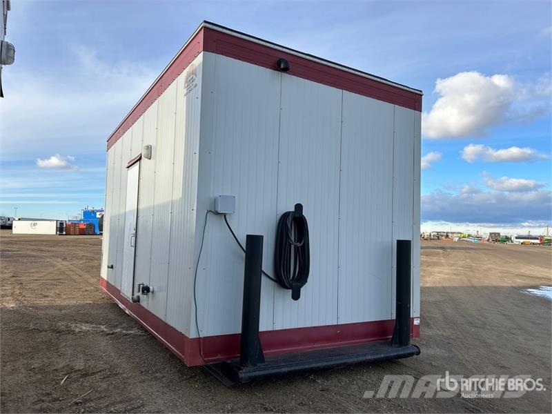 20 ft x 10 ft Skid-Mounted Sewer Shack w/Transfer Muud haagised