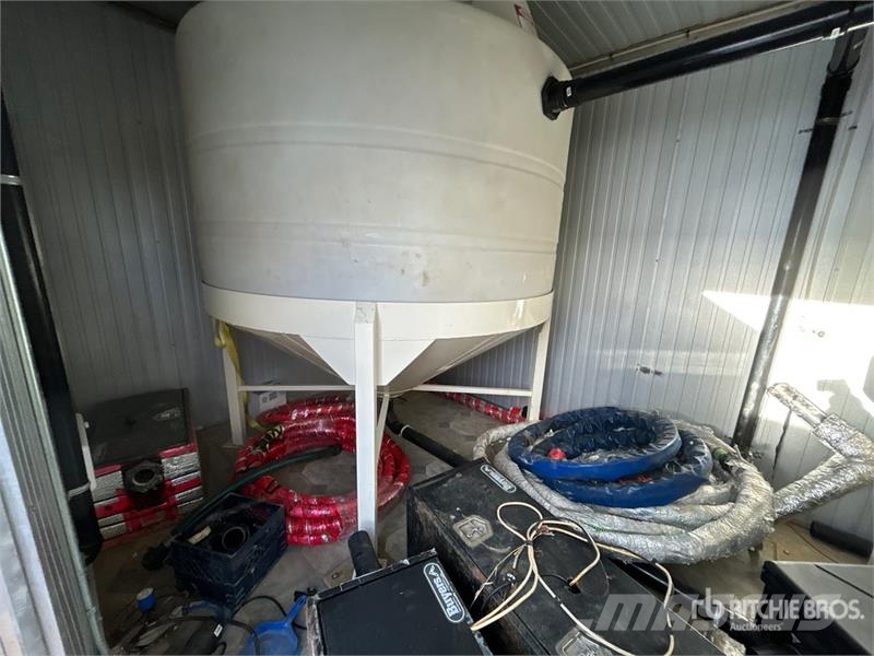 20 ft x 10 ft Skid-Mounted Sewer Shack w/Transfer Muud haagised