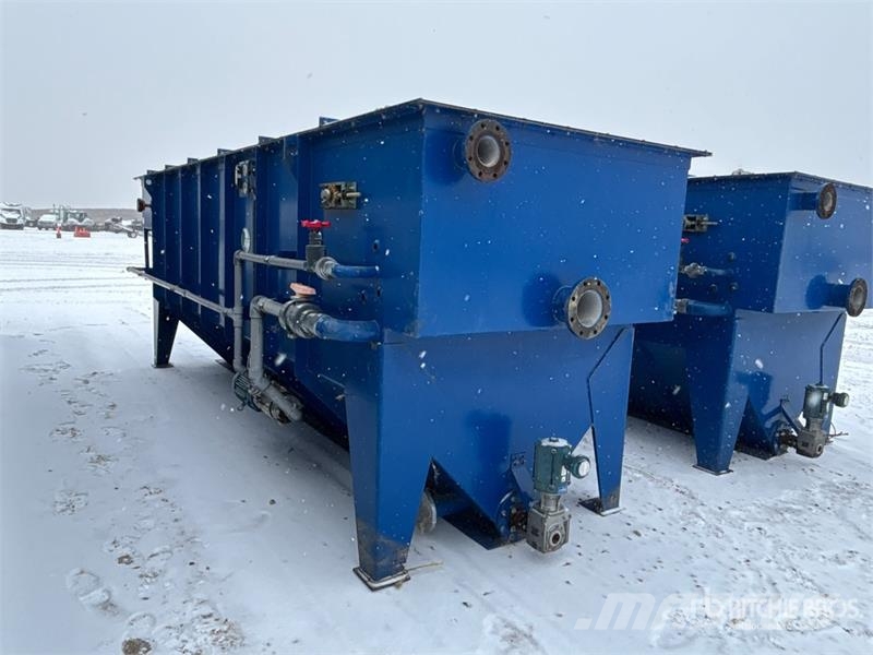  20 ft x 5 ft 6 in Mixing bin Potrubní zařízení