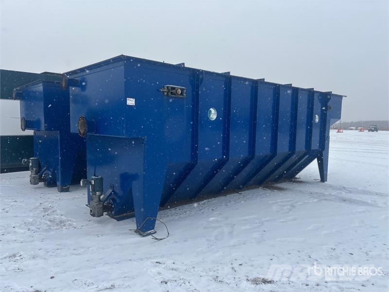  20 ft x 5 ft 6 in Mixing bin Potrubní zařízení
