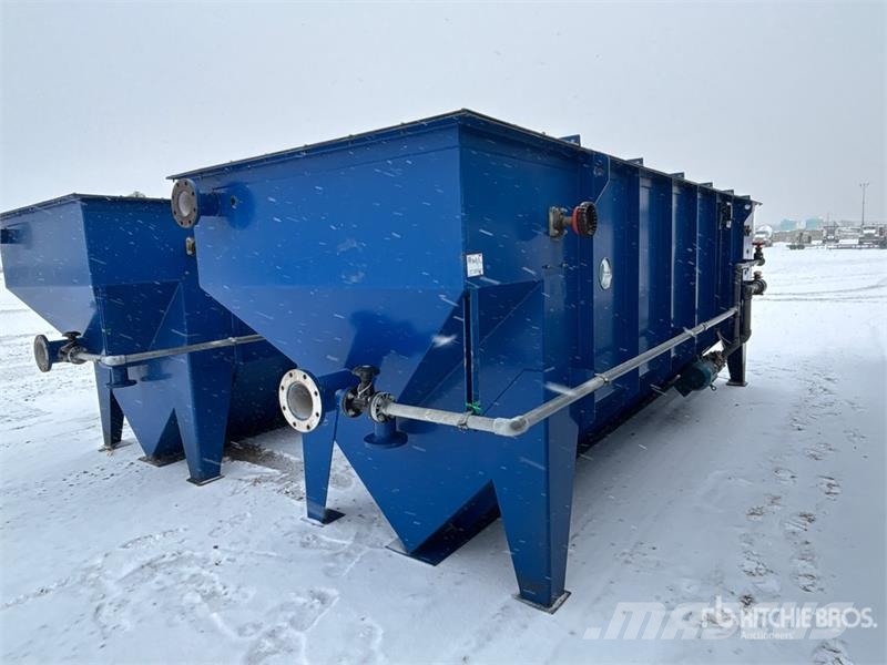  20 ft x 5 ft 6 in Mixing bin Potrubní zařízení