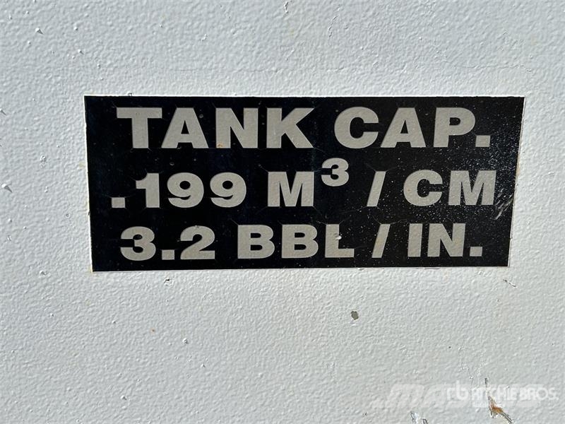 200 bbl Skid Mounted Steel High Wall Tank 연료 및 첨가제 탱크