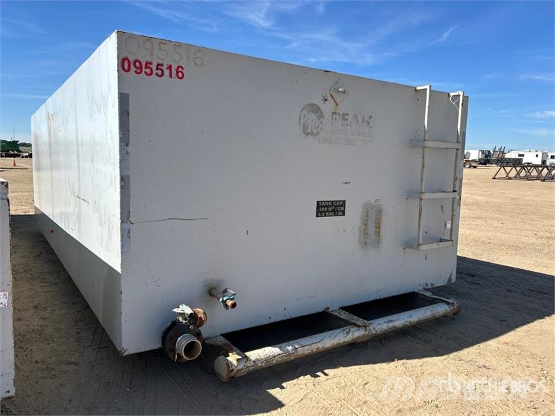 200 bbl Skid Mounted Steel High Wall Tank 연료 및 첨가제 탱크