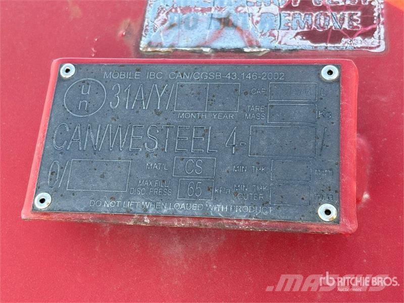 2060 L Steel Diesel Fuel Tank Rezervoare de carburanți și aditivi
