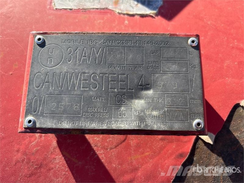  2222 L Steel Diesel Fuel Tank Баки для топлива и присадок