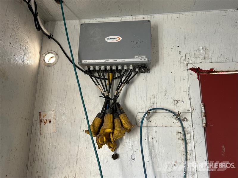 24 ft x 10 ft Skid-Mounted Shack Mobile Office Építőipar - Egyebek