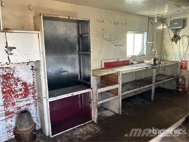 24 ft x 10 ft Skid-Mounted Shack Mobile Office Építőipar - Egyebek
