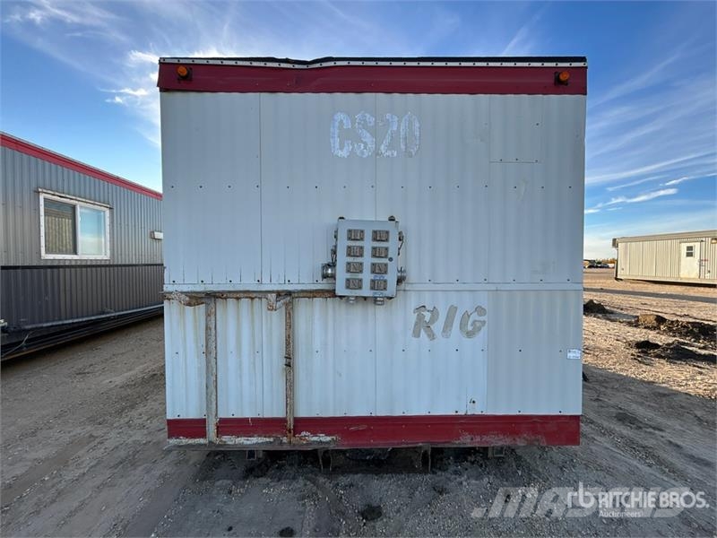 24 ft x 10 ft Skid-Mounted Shack Mobile Office Építőipar - Egyebek