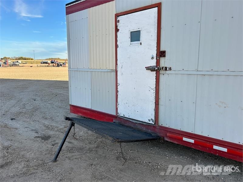 24 ft x 10 ft Skid-Mounted Shack Mobile Office Építőipar - Egyebek