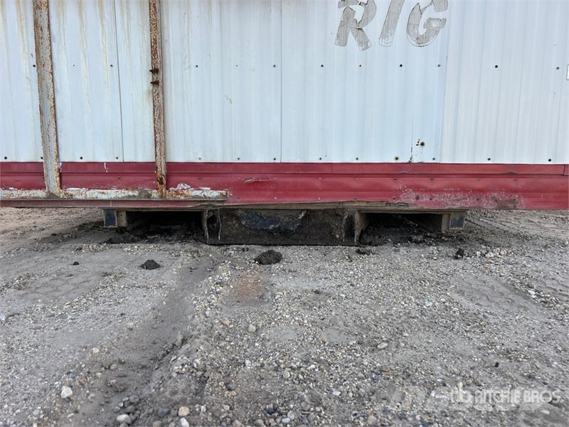 24 ft x 10 ft Skid-Mounted Shack Mobile Office Építőipar - Egyebek
