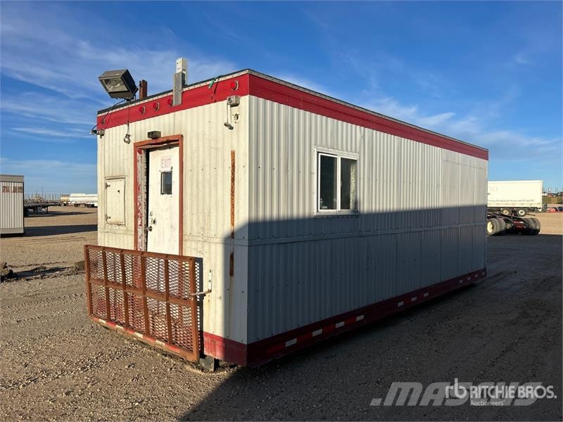 24 ft x 10 ft Skid-Mounted Shack Mobile Office Építőipar - Egyebek