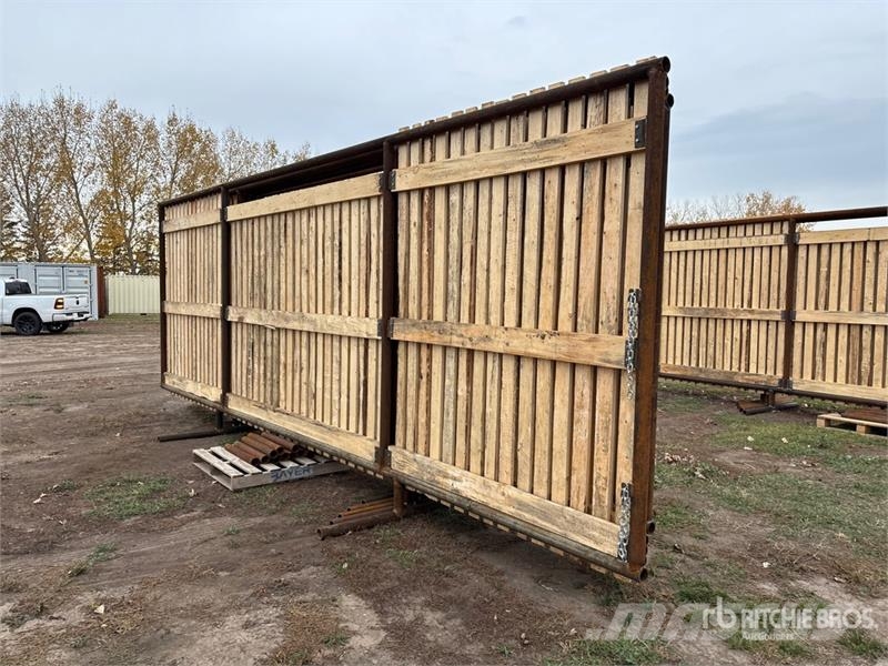 24 ft x 8 ft 10 in Heavy Duty Wind Fence (Unused) Livdyr annet utstyr