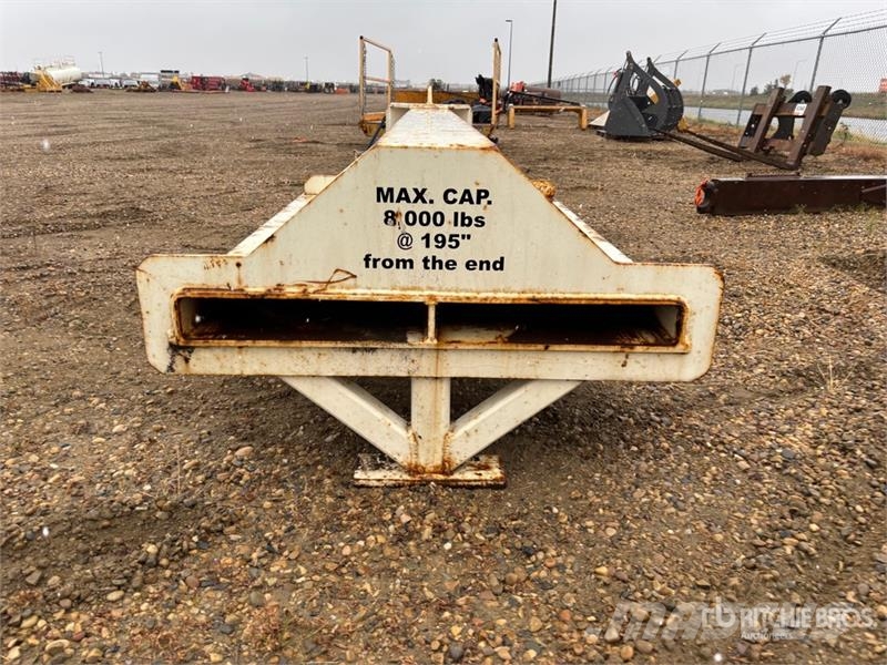  240 in 8000 lb 20 ft 8000lbs Boom Fork Attachment Vilice