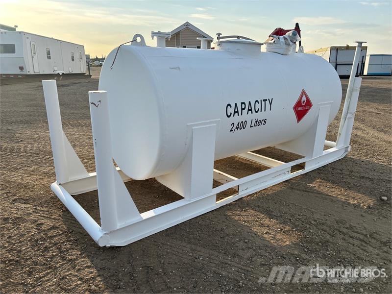  2400 L Skid Mounted Steel Fuel Tank Depósitos de combustible y aditivos
