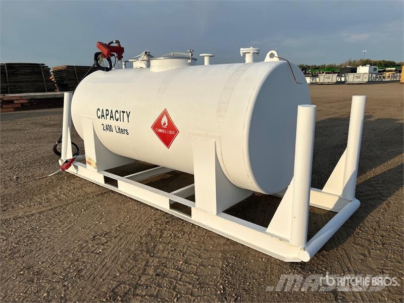  2400 L Skid Mounted Steel Fuel Tank Depósitos de combustible y aditivos