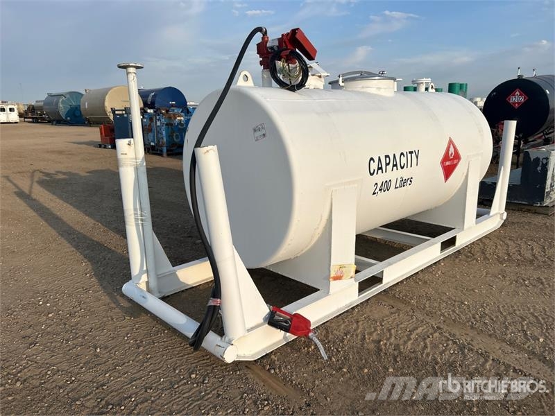  2400 L Skid Mounted Steel Fuel Tank Depósitos de combustible y aditivos