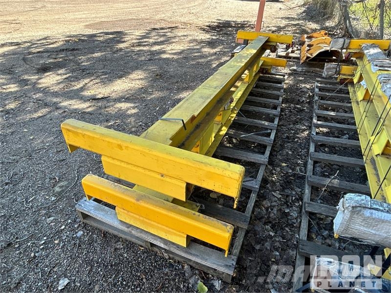 24000 Lbs Rotary Lift Yellow Metal Beams Other components
