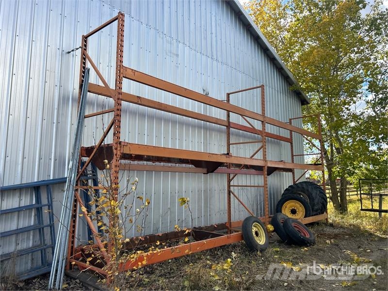 26 ft x 12 ft x 3.5 ft Tire Rack Other components