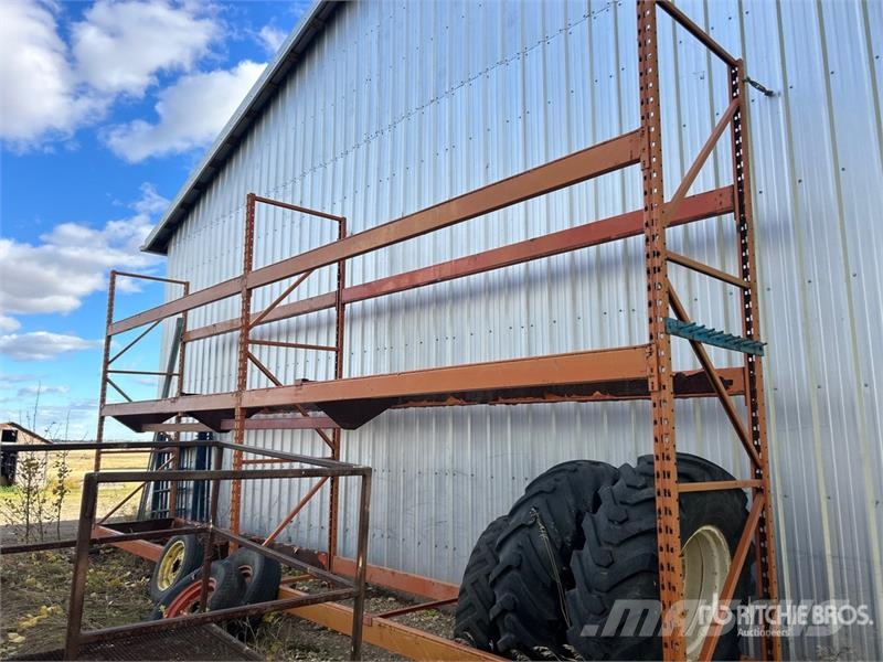 26 ft x 12 ft x 3.5 ft Tire Rack Other components