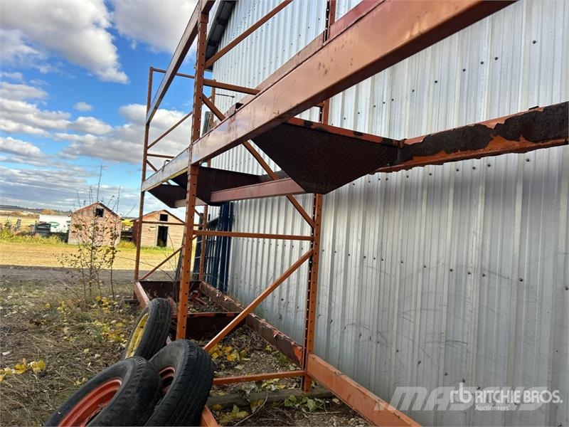 26 ft x 12 ft x 3.5 ft Tire Rack Other components