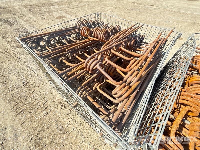 26 in x 12 in x 5/8 in Harrow Tines (Unused) Kiti naudoti statybos komponentai