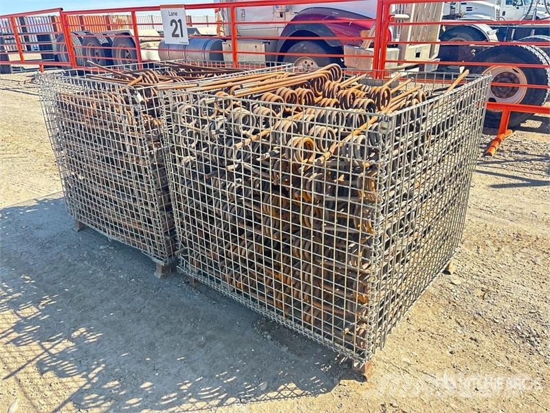 26 in x 12 in x 5/8 in Harrow Tines (Unused) Kiti naudoti statybos komponentai