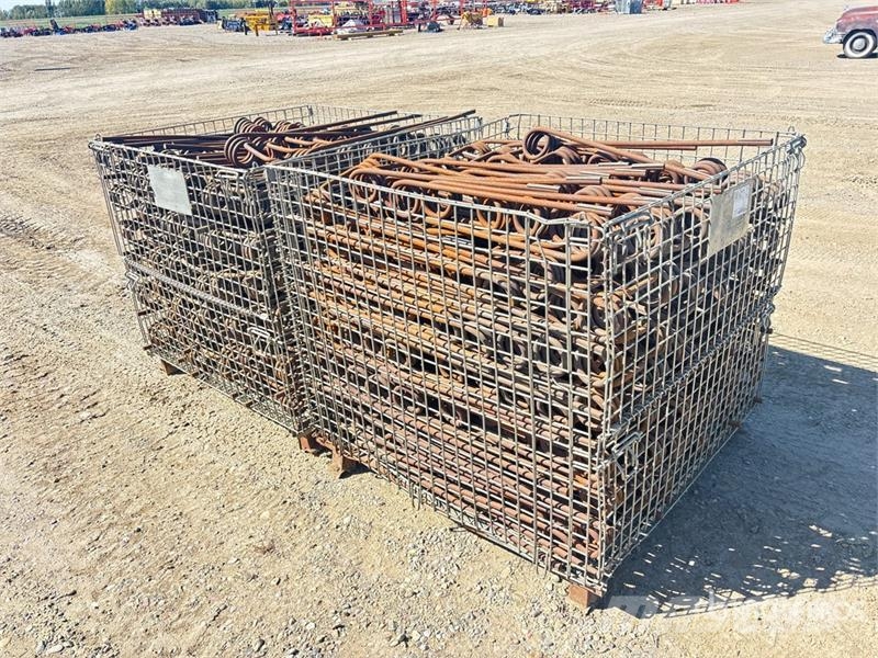 26 in x 12 in x 5/8 in Harrow Tines (Unused) Kiti naudoti statybos komponentai