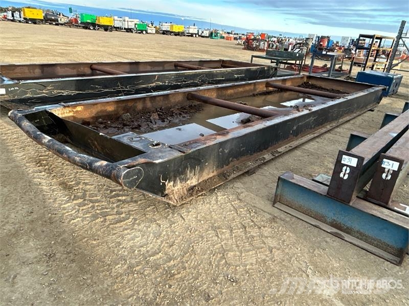  27 ft x 7 ft Skid Mounted Containment Tub Entreprenør - Andet