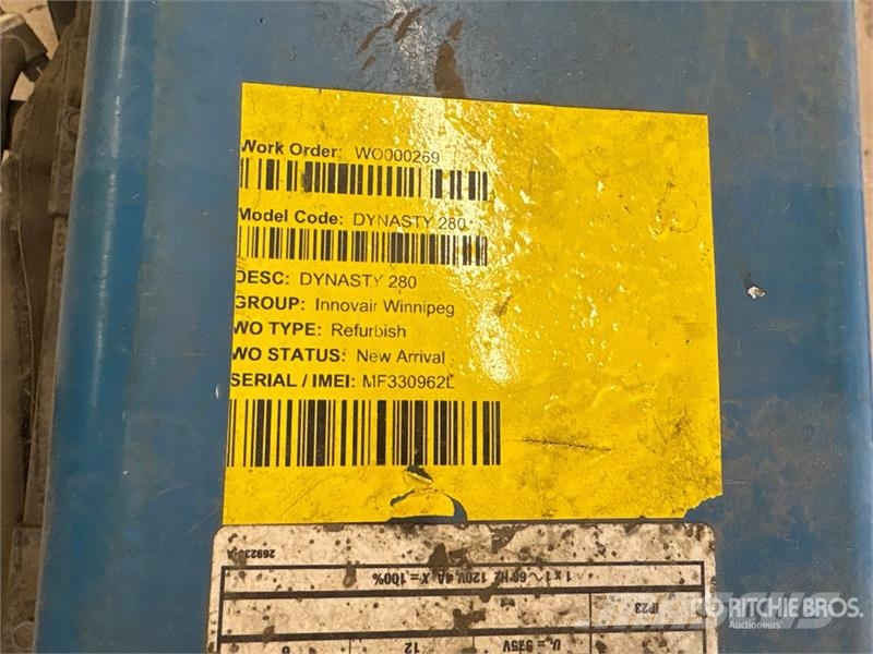  280 A Mobile Multi-Process TIG & Stick Welder Elec Soldadoras