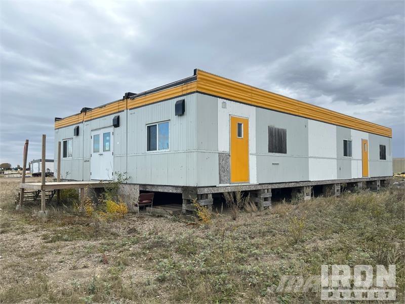 3 Unit 60 ft x 12 ft Mobile Camp Bivalni kontejnerji