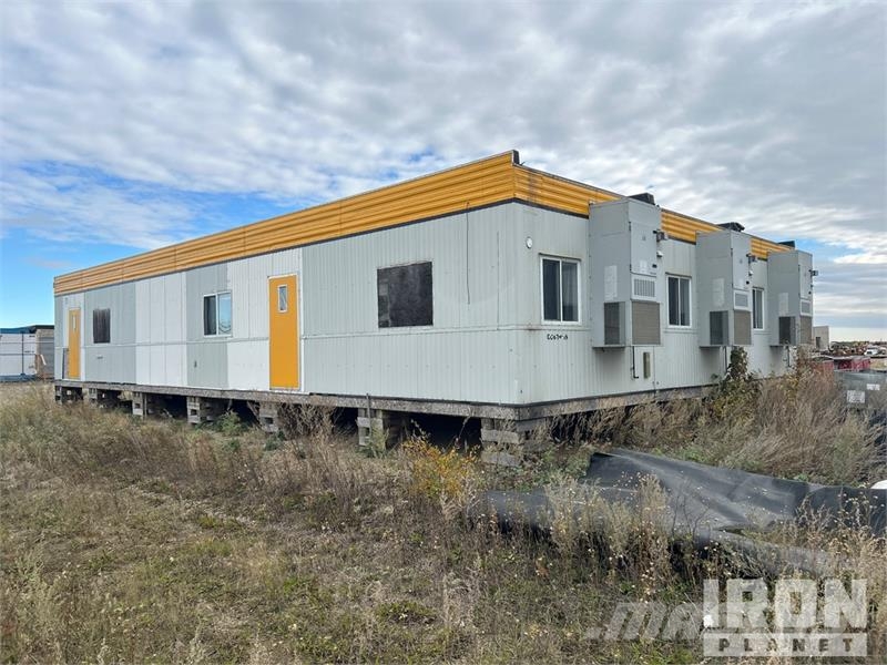 3 Unit 60 ft x 12 ft Mobile Camp Bivalni kontejnerji