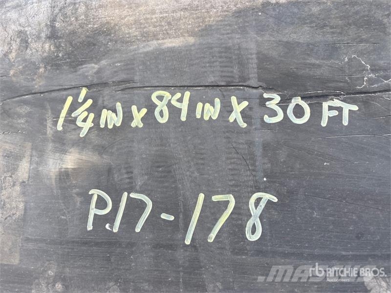 30 ft of 84 in x 1 in Rubber Mats Drilling equipment accessories and spare parts
