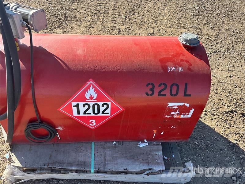 320 L Steel Diesel Fuel Tank Drivstoff og additiv tanker