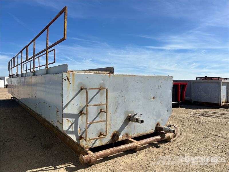 330 bbl Skid Mounted Steel Floc Tank 연료 및 첨가제 탱크