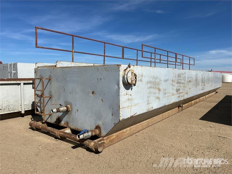330 bbl Skid Mounted Steel Floc Tank 연료 및 첨가제 탱크