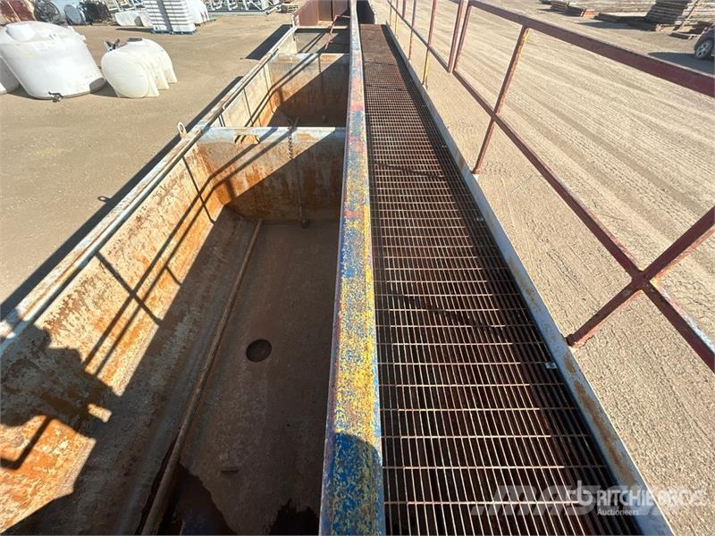 330 bbl Skid Mounted Steel Floc Tank 연료 및 첨가제 탱크
