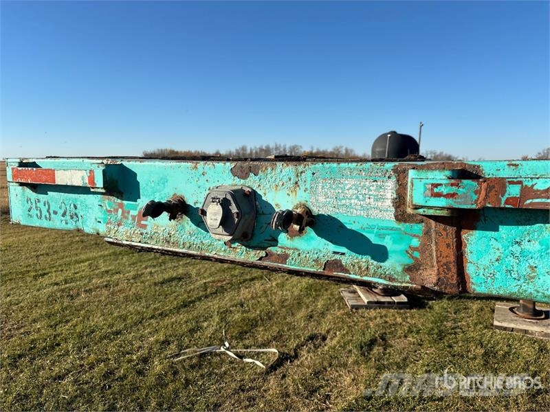  34 ft T/A Flatbed Trailer مقطوروات مسطحة/مفصلية الجوانب