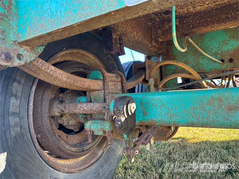  34 ft T/A Flatbed Trailer مقطوروات مسطحة/مفصلية الجوانب