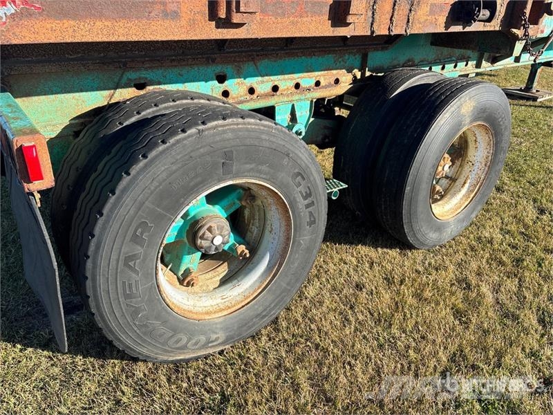  34 ft T/A Flatbed Trailer مقطوروات مسطحة/مفصلية الجوانب