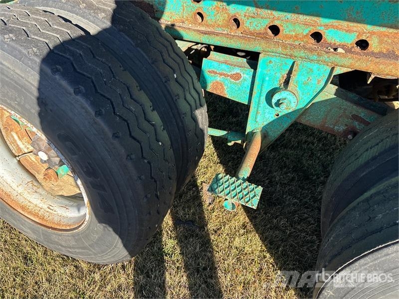  34 ft T/A Flatbed Trailer مقطوروات مسطحة/مفصلية الجوانب