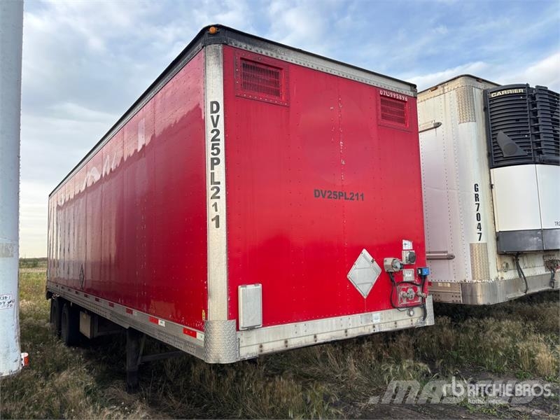 35 ft x 102 in T/A Van Trailer Прицепы-фургоны