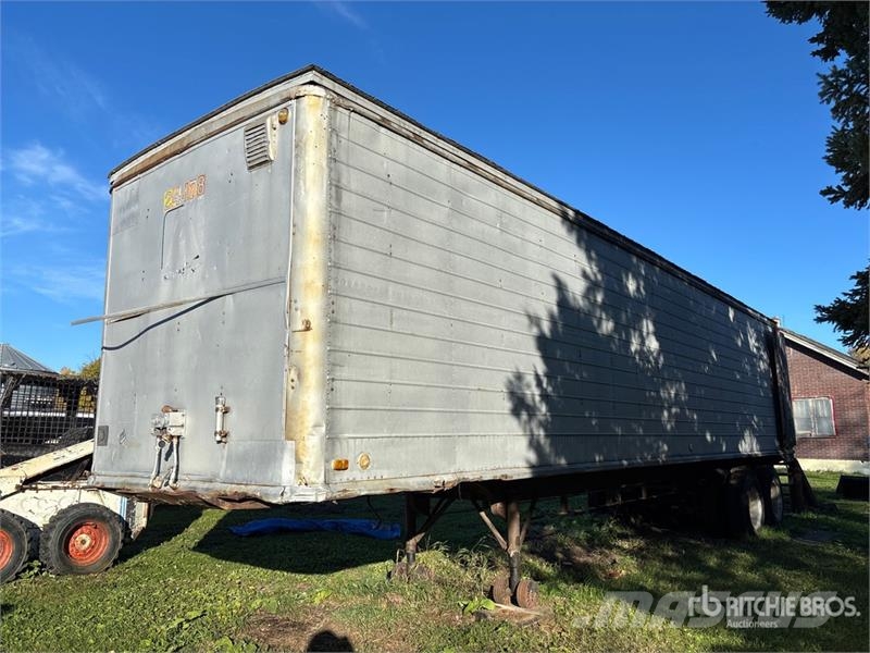 36 ft T/A Storage Van Trailer Remorque Fourgon