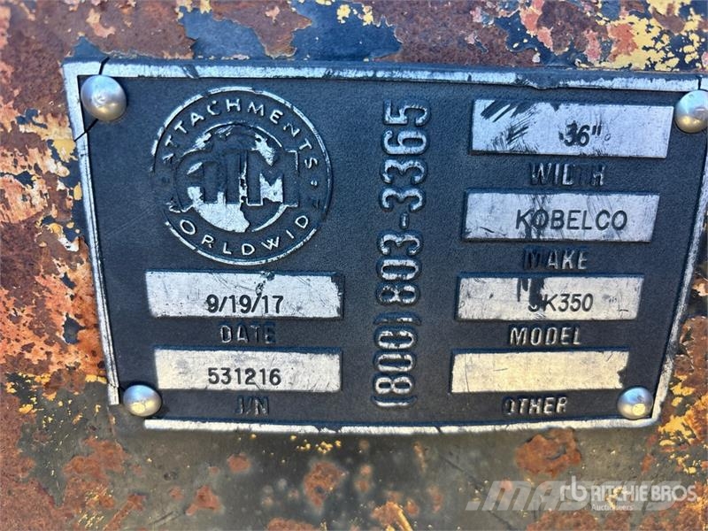  36 in Digging Excavator Bucket - Fits Kobelco SK35 دلاء