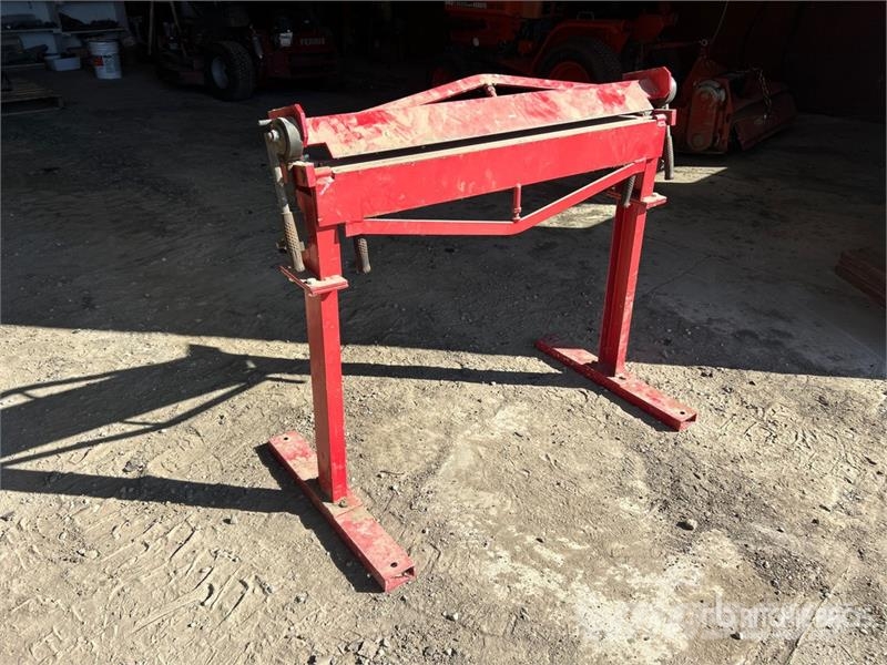 36 in Sheet Metal Bending Beake Kiti naudoti statybos komponentai