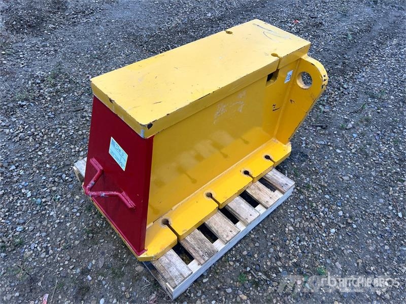  38 in Motor Grader Push Block Andre komponenter